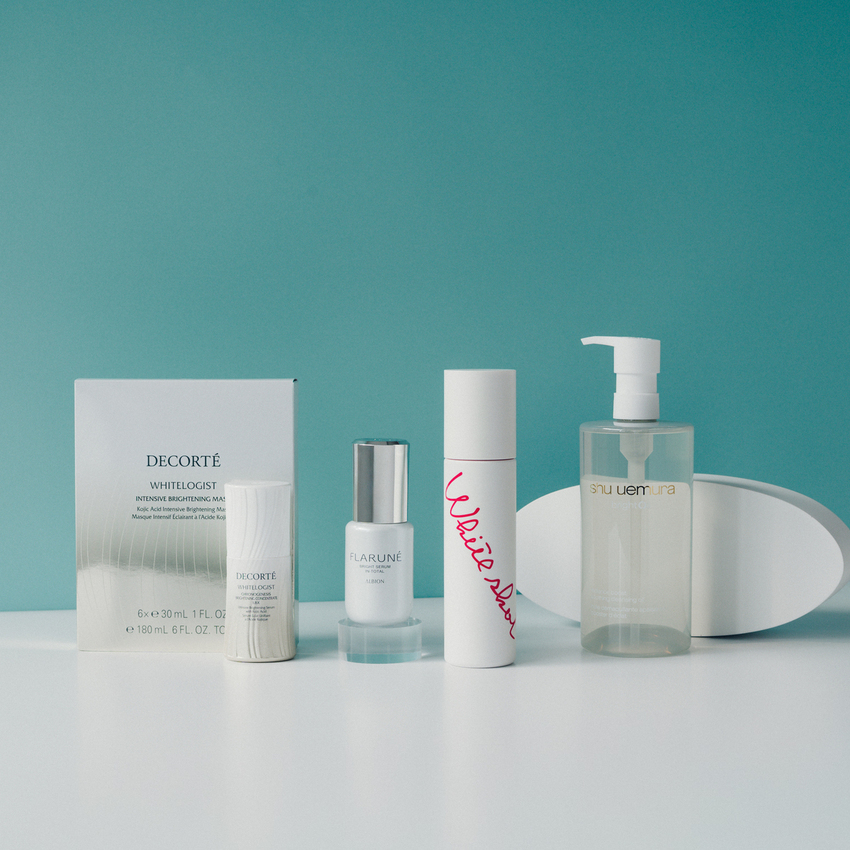 ブライトニングケア、シーズンIN。くすみのない明るい肌を目指して。